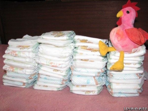 к 12 часам было собрано 44 подгузника