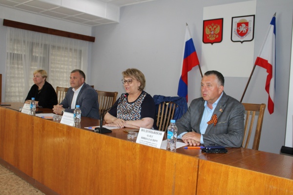 24 апреля Ленинский район посетила курирующий вице-премьер Республики Крым Елена Васильевна Романовская