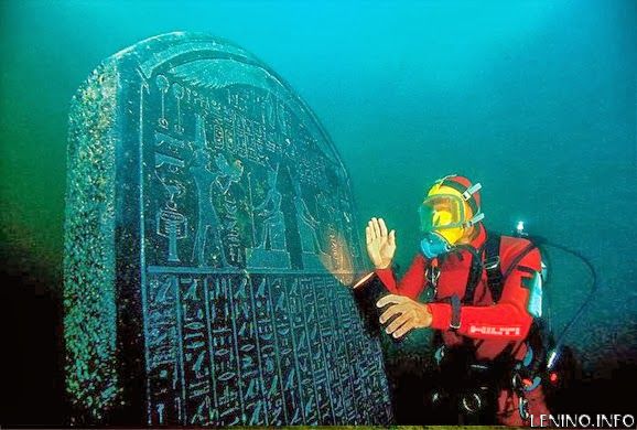 Древний город Heracleion  появился из-под воды