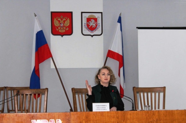 Виктория Заботина провела очередную 9 сессию Ленинского районного совета 3 созыва