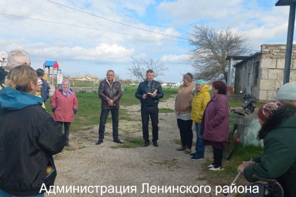 Глава Администрации Ленинского района Игорь Крутьков посетил село Либкнехтовка Чистопольского сельского поселения