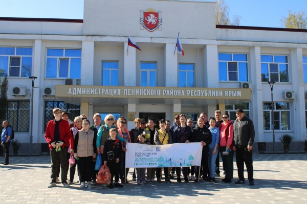 19 апреля, во всех уголках Крыма, включая Ленинский район, состоялся общекрымский субботник