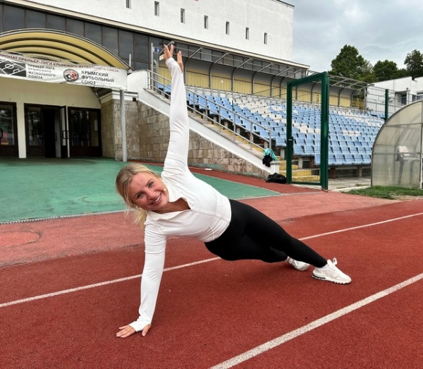 Приглашаем на зарядку с Министром спорта Республики Крым Ольгой Торубаровой