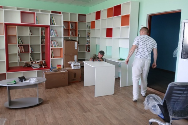В селе Ильичево реализован проект по созданию модельной муниципальной библиотеки на базе Ильичевской сельской библиотеки - филиала № 15 Ленинской ЦБС
