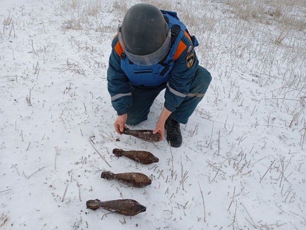 В Ленинском районе обезвредили 16 взрывоопасных предметов времён ВОВ