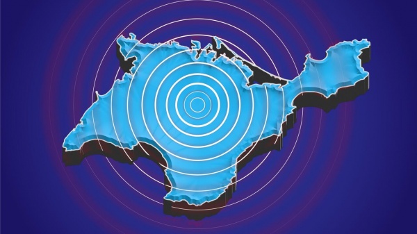 В Азовском море после землетрясения произошел афтершок.