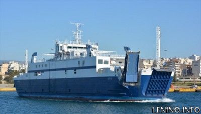 Для переправы через Керченский пролив задействуют греческий паром "Ионас"