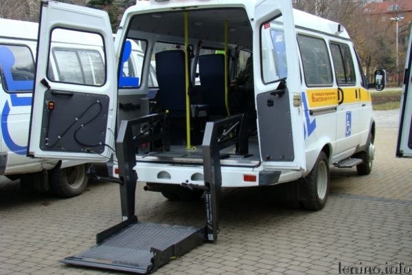 Социальное такси для инвалидов Ленинского района