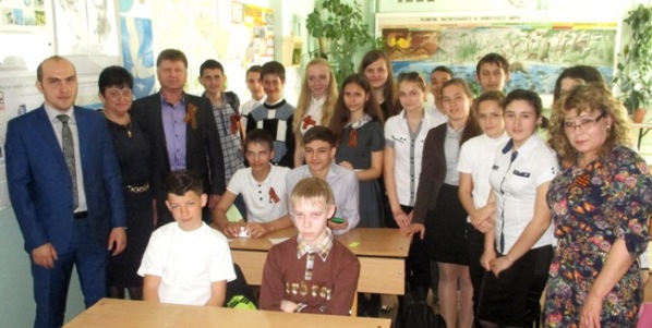 Урок безопасности жизнедеятельности в школе №1 пгт Ленино