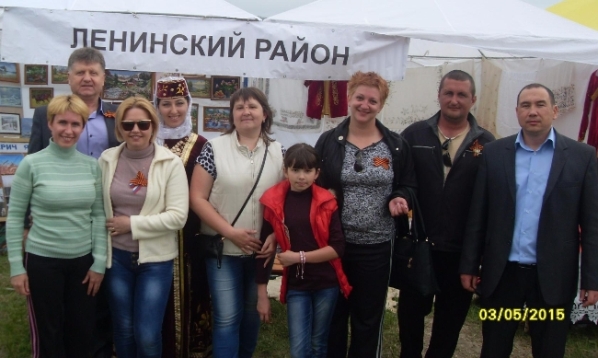 В празднике Хыдырлез приняла участие делегация  из Ленинского района