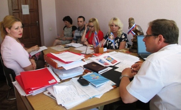 Совещание по проведению Дня России в пгт Ленино