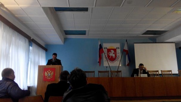 Начальник ОМВД России по Ленинскому району отчитался о проделанной подразделением работе за 9 месяцев т.г.