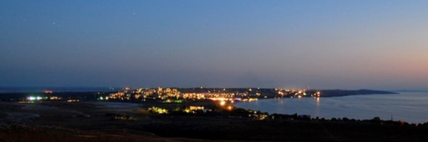 Первый этап восстановления освещения в Щёлкино завершен