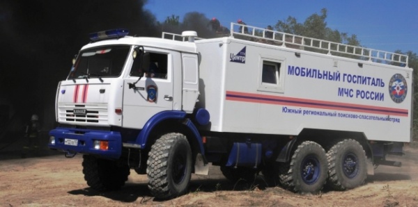 Мобильный госпиталь из Ростова-на-Дону скоро переправят в Ленино