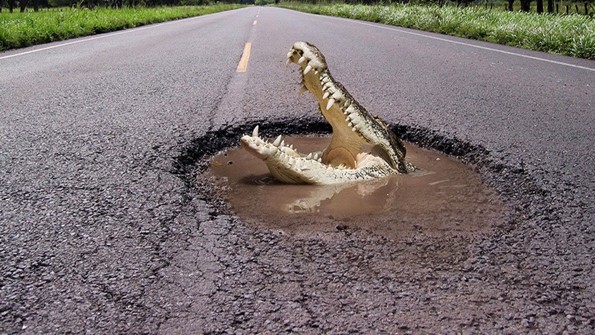 Плохие дороги - главная причина большинства ДТП в Крыму