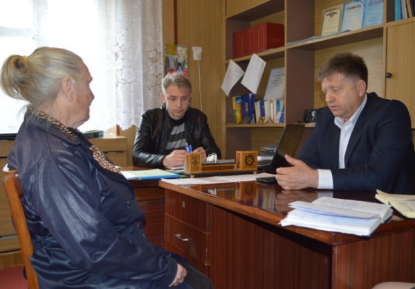 Александр Мачусский провел выездной прием граждан в Уваровском и Ильичевском сельских поселениях