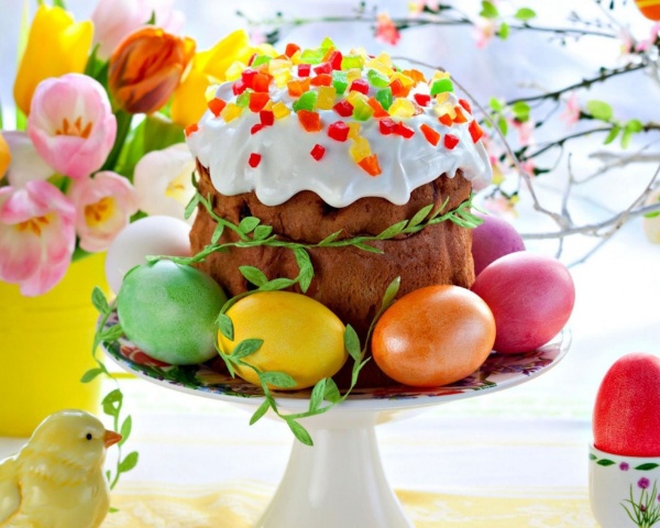 Конкурс пасхального кулича и крашенки