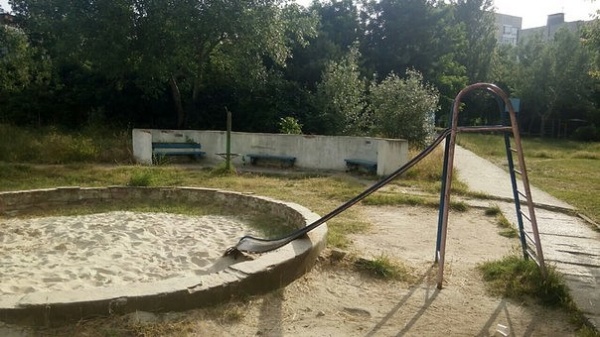 О детских площадках в г. Щелкино