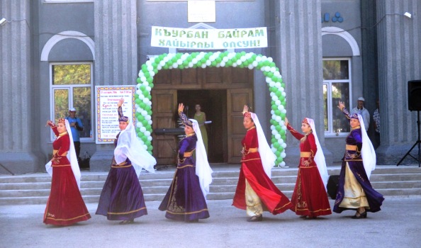 В Ленинском районе отпраздновали религиозный мусульманский праздник Курбан-байрам