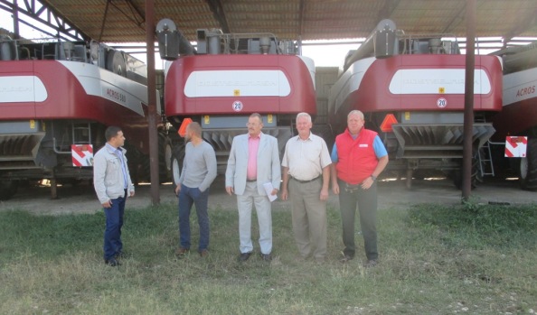 Заместитель Главы Администрации Ленинского района осуществил выезд в ООО «СП Золотой Колос»