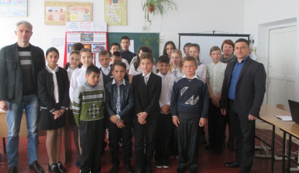 Рустем Решетов принял участие во внеклассном мероприятии в Ильичевской СОШ