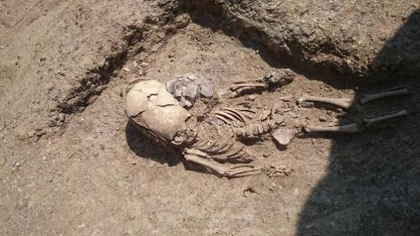 В Ленинском районе нашли могилу "инопланетянина"