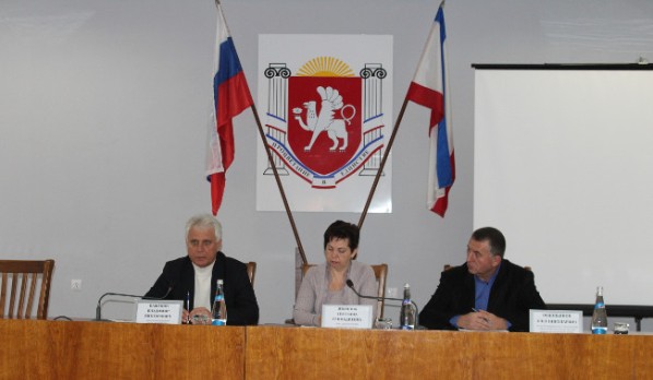 В Администрации Ленинского района состоялось совещание с представителями ГУП «Вода Крыма»