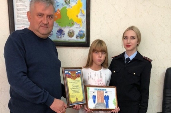 ​В ОМВД России по Ленинскому  району прошел ежегодный конкурс детского рисунка «Мои родители работают в полиции»