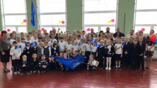 В школе села Луговое состоялось торжественное открытие спортивного зала после капитального ремонта