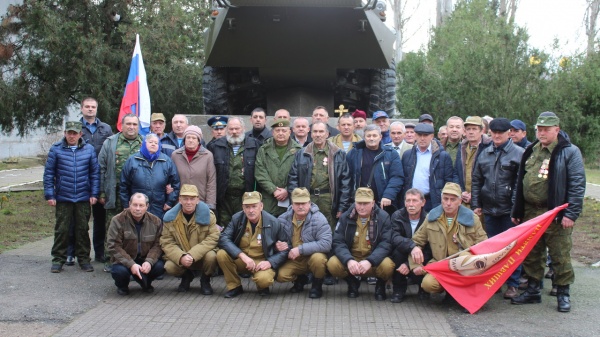 В Ленинском районе прошел митинг, посвященный 40-й годовщине ввода советских войск в Демократическую республику Афганистан