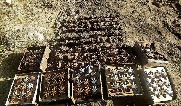 Более 400 боеприпасов нашли жители села в Ленинском районе Крыма
