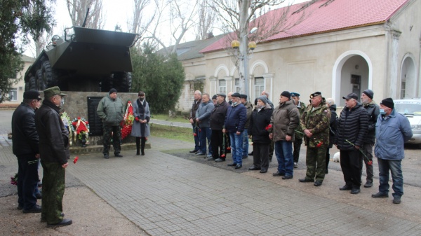 В Ленинском районе прошел митинг, посвященный 41-й годовщине ввода советских войск в Демократическую республику Афганистан