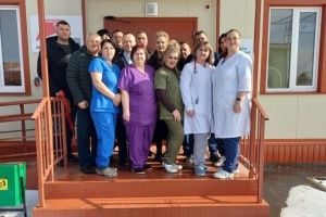 В Ленинском районе открылись модульные врачебные амбулатории: состоялось торжественное мероприятие