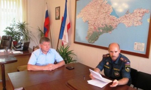 Александр Мачусский провел совещание по вопросу обеспечения пожарной безопасности в Ленинском районе