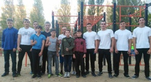 Street Workout в городе Щёлкино
