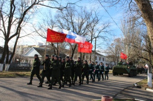 В Ленинском районе состоялся митинг-реквием «Прими, солдат, поклон земной»