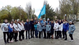В пгт Ленино состоялся старт Всероссийской Акции "Георгиевская ленточка"