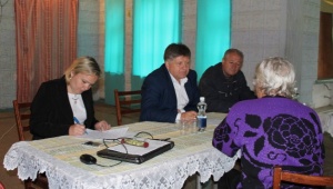 Александр Мачусский провел выездной прием граждан в Марфовском сельском поселении