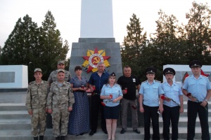 Полицейские и общественники Ленинского района присоединились к всероссийской акции «Завтра была война»