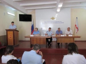 Отдел МВД России по Ленинскому району лучший по раскрытию преступлений в Крыму по итогам первого полугодия 2017 года