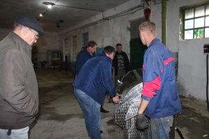Олег Попов осуществил выезд на строящуюся бойню в селе Калиновка