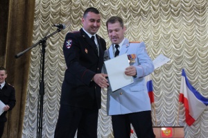 В Ленинском районе чествовали сотрудников полиции Ленинского района с профессиональным праздником