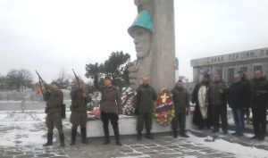 В селе Батальное прошел митинг, посвященный 100-летию образования рабочее крестьянской Красной армии и вооружённых сил РФ