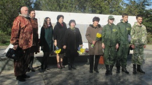 В Ленинском районе состоялась военно-историческая акция «Люди с пламенными сердцами суровых огненных лет»