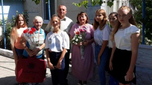 Глава муниципального образования Ленинский район – председатель Ленинского райсовета Олег Водопьянов посетил ветерана Великой Отечественной войны