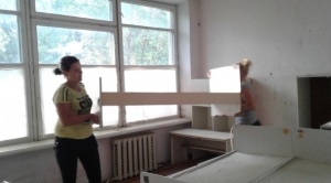 В детском саду села Горностаевка ремонтируют новую группу