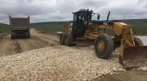 Дорожники отремонтировали старую дорогу к селу Курортное