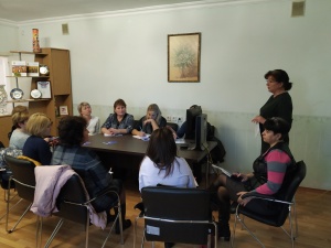 Страхователи Ленинского района продолжают изучать новые формы отчетности в ПФР