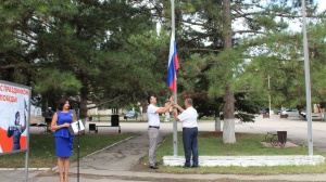 В Ленинском районе отпраздновали День Государственного Флага Российской Федерации