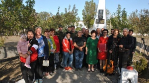 В селе Кирово состоялось открытие мемориальной доски в честь красноармейцев Крымского фронта
